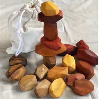 ĐÁ GỖ CÂN BẰNG- ĐỒ CHƠI GỖ AN TOÀN CHO BÉ - ĐÁ GỖ CÂN BẰNG TUMI ISHI