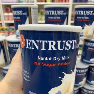 Sữa bột không đường Entrust Milk Hộp 400g của Mỹ