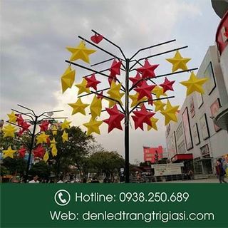 Lồng Đèn Ngôi Sao Nhựa 46cm - Trang Trí Ngoài Trời