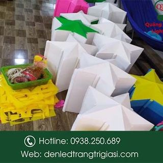 Lồng Đèn Ngôi Sao Nhựa 46cm - Trang Trí Ngoài Trời