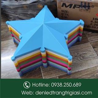 Lồng Đèn Ngôi Sao Nhựa 46cm - Trang Trí Ngoài Trời