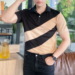 POLO NAM PHỐI CHÉO HOKO