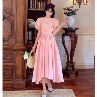 Đầm váy trắng form dài lệch tà (kèm hình thật)