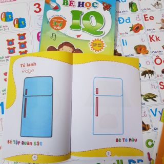 Túi 8 cuốn phát triển IQ dành cho bé 3-4 tuổi
