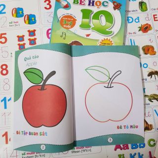 Túi 8 cuốn phát triển IQ dành cho bé 3-4 tuổi