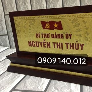 Bảng chức danh gỗ đồng, bảng chức danh phối gỗ đẹp, chất lượng