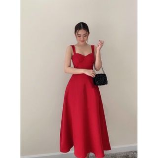 Đầm váy hai dây maxi đi tiệc cúp ngực