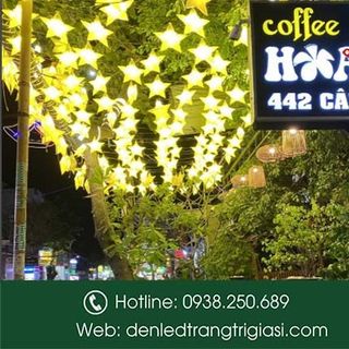 Lồng Đèn Ngôi Sao Nhựa 32cm - Trang Trí Ngoài Trời