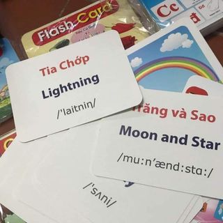 Bộ thẻ học thông minh loại to 19 chủ đề