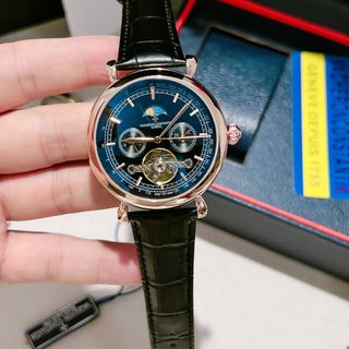 Đồng hồ Da vecharon contan