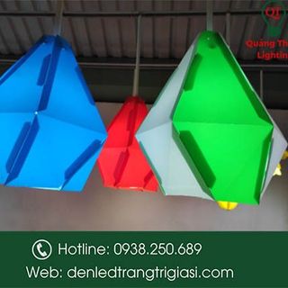 Lồng Đèn Nhựa Thả Trang Trí Kiểu Kim Cương - Trang Trí Ngoài Trời