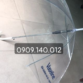 Xưởng sản xuất ô dù cầm tay in logo theo yêu cầu, ô dù trong suốt
