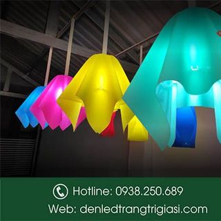 Lồng Đèn Nhựa Thả Trang Trí Kiểu Rủ - Trang Trí Ngoài Trời