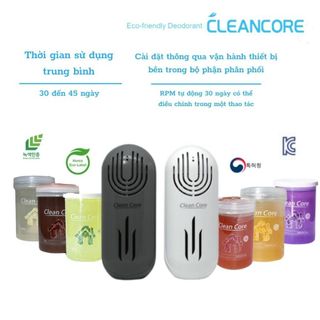 [FREESHIP] Máy khuếch tán chuyên dụng cho gel khử mùi khử khuẩn clean core nk Hàn Quốc - hẹn giờ, chạy pin, nhựa abs giá sỉ