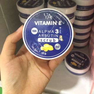 Tẩy tế bào chết mặt vitamin E Thái Lan 50g