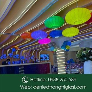 Lồng Đèn Nhựa Thả Trang Trí Kiểu trái Bí - Trang Trí Ngoài Trời