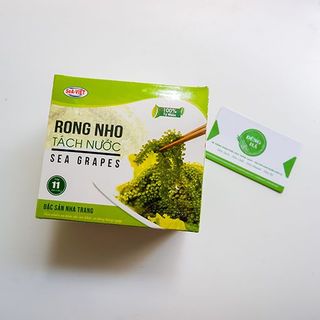 Rong nho tách nước