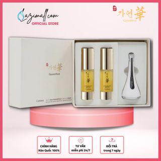 Tinh chất phục hồi sáng da cao cấp Hàn Quốc hộp 2 lọx15ml kèm dụng cụ Gayeonhwa White Solution Ampoule & Beauty Device giá sỉ