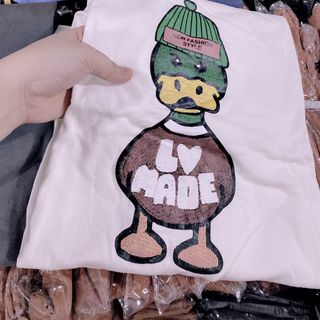 Áo Thun Tay Lỡ Giấu Quần Vịt