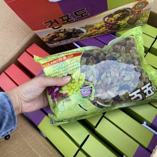 Nho Khô - Nho Mix- nho kẹo - Nho RaisinS - Nho Đen/Xanh/Vàng - nho khô Hàn Quốc