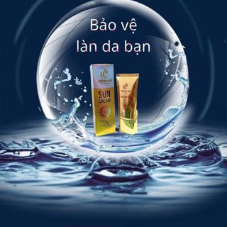 Kem chống nắng và dưỡng trắng da huỳnh đỗ