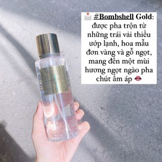 Xịt Thơm Nước Hoa Toàn Thân Có Nhũ Victoriia Secret