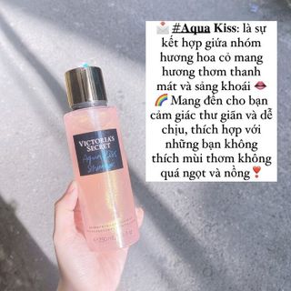 Xịt Thơm Nước Hoa Toàn Thân Có Nhũ Victoriia Secret