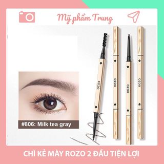 Chì Kẻ Mày Rozo Diamond Thiết Kế 2 Đầu Tiện Dụng Không Thấm Nước, Không Thấm Mồ Hôi giá sỉ