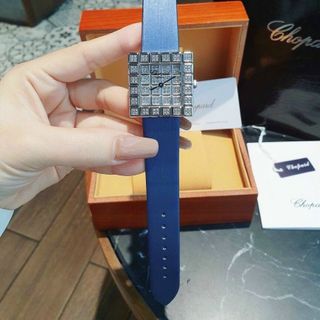 ĐỒNG HỒ CHOPPARD VUÔNG DA NỮ NEW SALE