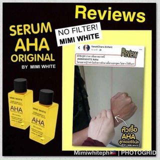 Serum kích trắng Aha vàng