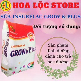 Sữa Bột Insurelac Grow & Plus Gói 1kg - Dành cho trẻ học đường