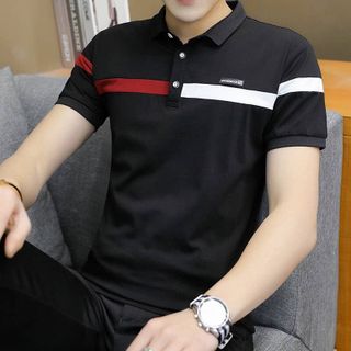 áo polo chạy day băng 3 màu