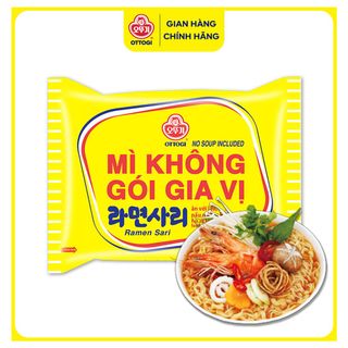 Thùng 48 Gói Mì Không Gói Gia Vị Ottogi 110gx48