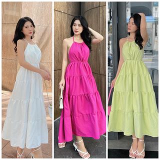 Váy maxi đi biển