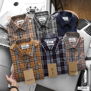 Sơ mi nam kẻ mầu mới cực chất.BBR