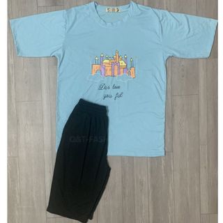 Sét bộ nữ ,đồ bộ lững ngố nữ thun coton sufa,áo phom rộng phối quần đen ,thời trang xuân hè BL14