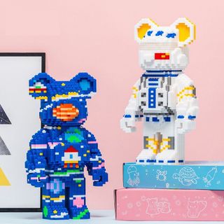 Lego Bearbrick Có Đèn Búa 3d Size Cỡ Lớn Mô Hình Lắp Ráp Ghép Bear Brick Chú Gấu Đồ Chơi Chất Liệu Nhựa ABS Chính Hãng giá sỉ