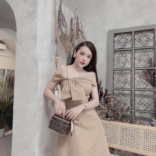 ĐẦM TRỄ VAI NƠ 2 DÂY - DT1619