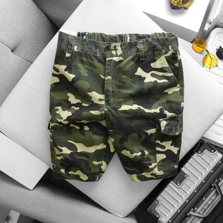 QUẦN SHORT TÚI HỘP LƯNG BO THUN VẢI RẰN RI