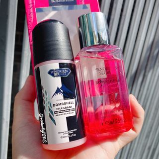 Giftset Senoritas Secret, sỉ 55k/hộp xịt thơm body & Lăn khử mùi