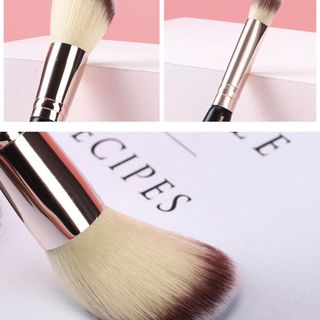 Cọ Gỗ Tán Kem 2 đầu lông mịn, sỉ 35k/cây