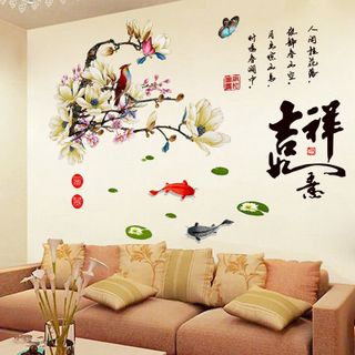 Decal dán tường phong cảnh thiên nhiên