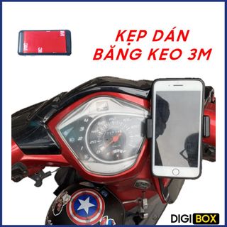 [Mã LIFEAU06 giảm 15% tối đa 30k đơn 150k] Kẹp điện thoại xe máy giá đỡ băng keo