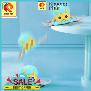 Robot đồ chơi, bạch tuộc cảm xúc, bạch tuộc bơi lội trong nước lên cót. Đồ chơi nhà tắm tắm vui nhộn cho bé