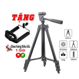 Giá Đỡ Chụp Ảnh, Chân Đỡ Điện Thoại, Máy Ảnh Tripod 3110, Tripod 3120A 3 Chân Chắc Chắn Phù Hợp Với Mọi Loại Điện Thoại giá sỉ