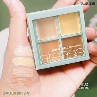 Che khuyết điểm 4 ô Sivanna Atease, sỉ 38k/hộp tone 2