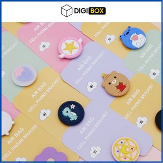 Đỡ điện thoại popsocket dán lưng điện thoại nhiều hình dễ thương