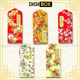 10 Bao Lì Xì 2022 Được Chọn Mẫuchất liệu giấy loại 1 dày dặn_hình ảnh bắt mắt đep và sắc nét_màu sắc tươi sáng