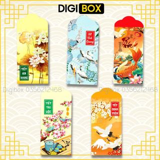 Lì xì Tết 2022, phong bao đựng tiền mừng tuổi đẹp