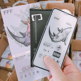 Kính cường lực iphone FREESHIPCường lực full màn 10D tê giác Iphone 6 đến Iphone 13 Pro max